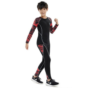 Kids Boys Running Leggings