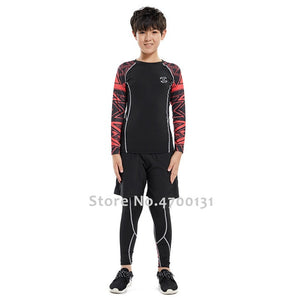 Kids Boys Running Leggings