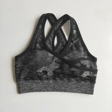 Load image into Gallery viewer, 3PCS Camo Seamless Yoga Set