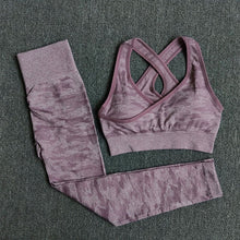 Load image into Gallery viewer, Camouflage Camo Yoga Set