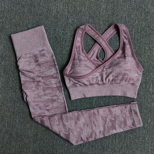 Camouflage Camo Yoga Set