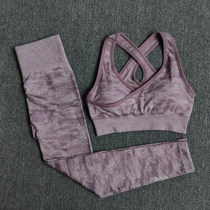 Camouflage Camo Yoga Set