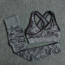 Load image into Gallery viewer, Camouflage Camo Yoga Set