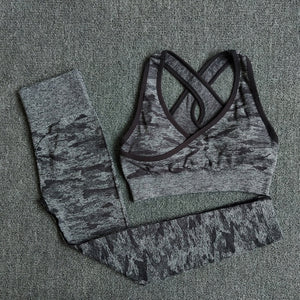 Camouflage Camo Yoga Set