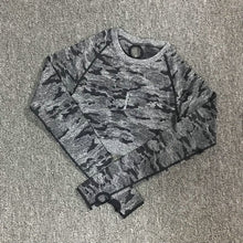 Load image into Gallery viewer, Camouflage Camo Yoga Set