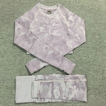 Load image into Gallery viewer, Camouflage Camo Yoga Set