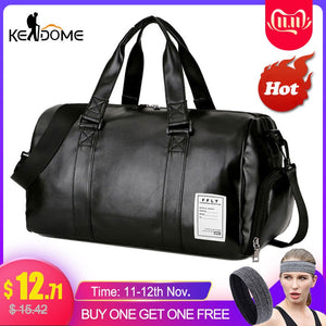 Gym Bag Leather Sports Bags